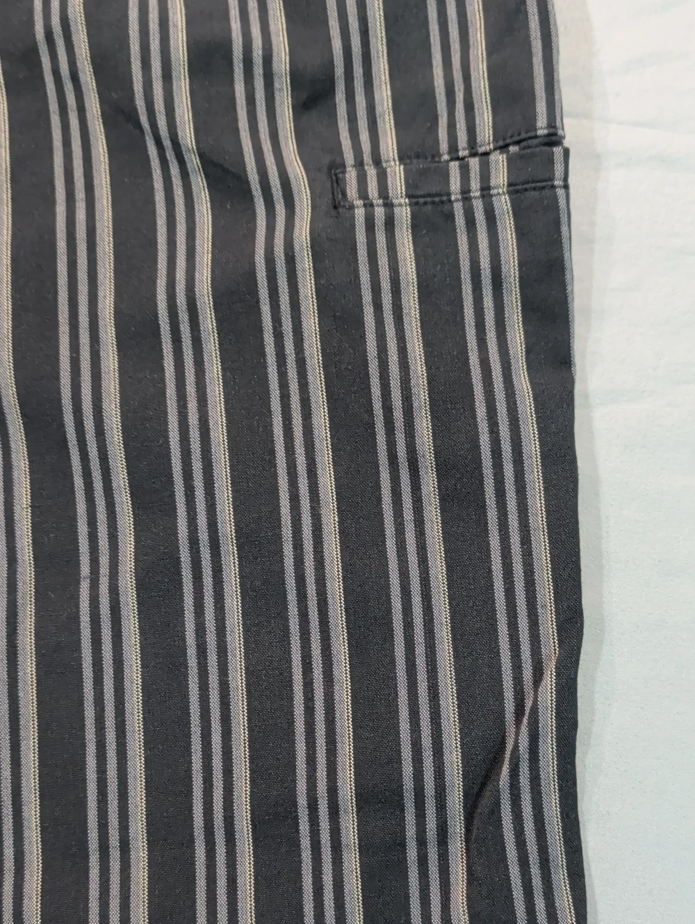 Urban Pipeline Black Wide-leg Pinstripe Pants - Size 38x32 NWT